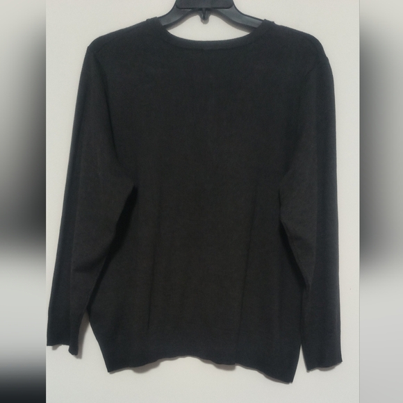 New Gray Cardigan / Size 2X - Picture 3 of 9